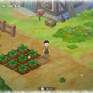 リアル牧場物語！子どもと一緒に庭に種を巻いたら、ドラえもん農場に行きたくなった