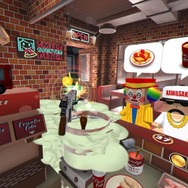【吉田輝和のVR絵日記】ワンオペ飲食店シミュ『カウンターファイト3』ピザにパスタにゾンビ退治！