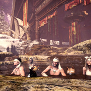 『モンハンワールド：アイスボーン』温泉に浸かってリフレッシュ！ 第3弾PV＆開発陣による解説映像をお披露目