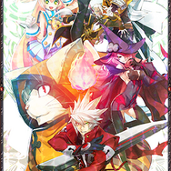 『デスチャ』と『BLAZBLUE』がコラボ！森利道氏描き下ろし★5 カルタ「仲良し三人組」が登場するアップデートを実施