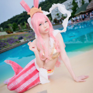 【コスプレ】真夏の夜にネロ、ナルメアほか人気キャラが魅惑！「ラグコス2019」水着美女レイヤーまとめ（後編）【写真122枚】