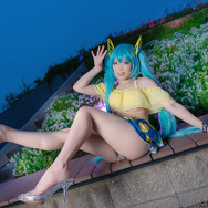 【コスプレ】真夏の夜にネロ、ナルメアほか人気キャラが魅惑！「ラグコス2019」水着美女レイヤーまとめ（後編）【写真122枚】