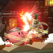 『スマブラSP』勇者実装で“ロト装備のカービィ”誕生！ コピー能力のかけ声が「めらぞーま！」な感じで可愛い