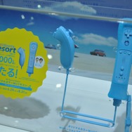【WHF 2009夏】『Wii Sports Resort』一色の任天堂ブース・・・ブルーのリモコンも確認！