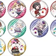 「バンドリ！ ガールズバンドパーティ！キャンペーン」■缶バッジ（全25種） 本体価格 各500円 （＋税）（C）BanG Dream! Project（C）Craft Egg Inc.（C）bushiroad All Rights Reserved.