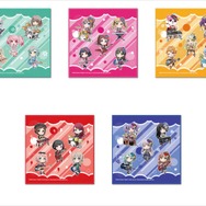 「バンドリ！ ガールズバンドパーティ！キャンペーン」■マイクロファイバーハンカチ（全5種） 本体価格 各600円 （＋税）（C）BanG Dream! Project（C）Craft Egg Inc.（C）bushiroad All Rights Reserved.