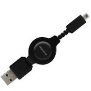 グリーンハウス、USBポートでDSiを充電できる自動巻き取り式ケーブルを発売