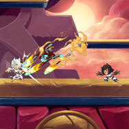 人気2D対戦アクション『ブロウルハラ』日本語版がPS4/スイッチ/Xbox One向けに配信開始！