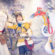 『モンスターハンターワールド：アイスボーン』狩猟解禁！渋谷に現れた受付嬢の笑顔にさっそく狩られた【写真38枚】