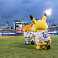 『ポケマス』配信記念始球式に行ってきた―ピカチュウと筒香選手の意外な共通点とは…？