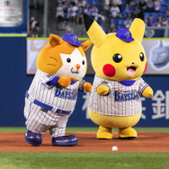 『ポケマス』配信記念始球式に行ってきた―ピカチュウと筒香選手の意外な共通点とは…？