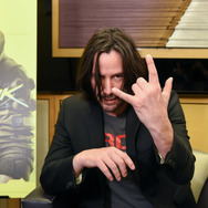 『サイバーパンク2077』キアヌ・リーブスが「TGS2019」開催前日にサプライズ入場！バイクにまたがる姿が最高にCOOL