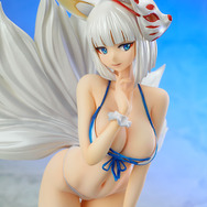 『アズレン』水着姿の「加賀」がフィギュアになって登場―こぼれ落ちそうな果実、大きく反った腰つき…その魅力はとどまる所を知らない！