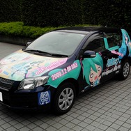 PSP『初音ミク -Project DIVA-』発売記念抽選会を秋葉原にて開催