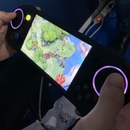 【吉田輝和のTGS絵日記】ウワサのポータブルゲーミングPC「SMACH Z」を触ってみた！