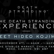 『DEATH STRANDING』「ワールド・ストランド・ツアー」続報―11月2日にロンドンでのイベント模様をTwitchで生中継