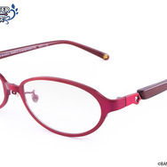 「『アイドルマスター シンデレラガールズ』コラボレーション眼鏡」城ヶ崎莉嘉モデル 価格：12,000円(税別)（C）BANDAI NAMCO Entertainment Inc.