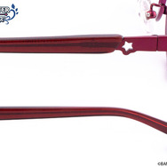 「『アイドルマスター シンデレラガールズ』コラボレーション眼鏡」城ヶ崎莉嘉モデル 価格：12,000円(税別)（C）BANDAI NAMCO Entertainment Inc.