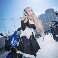 『アズレン』コラボバイクが「東京モーターショー」出展！人気コスプレイヤー・伊織もえ、大河もも、Toriiiが魅了【写真43枚】