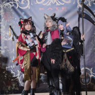 宇垣美里、銀髪人狼コスで魅了！ 人気レイヤーゆう＆シスルと語る、メイクのポイントは？【写真35枚】