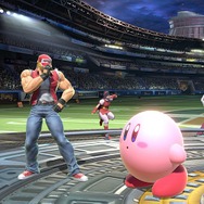 『スマブラSP』テリーを吸い込んだカービィの可愛さ、まさに「OK!」─髪型もキュートに再現、帽子を被って格好良さも2割増し!?