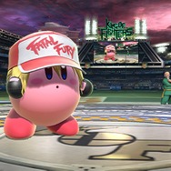 『スマブラSP』テリーを吸い込んだカービィの可愛さ、まさに「OK!」─髪型もキュートに再現、帽子を被って格好良さも2割増し!?