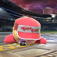 『スマブラSP』テリーを吸い込んだカービィの可愛さ、まさに「OK!」─髪型もキュートに再現、帽子を被って格好良さも2割増し!?