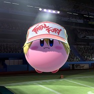 『スマブラSP』テリーを吸い込んだカービィの可愛さ、まさに「OK!」─髪型もキュートに再現、帽子を被って格好良さも2割増し!?