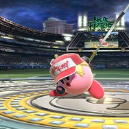 『スマブラSP』テリーを吸い込んだカービィの可愛さ、まさに「OK!」─髪型もキュートに再現、帽子を被って格好良さも2割増し!?