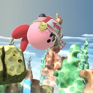 『スマブラSP』テリーを吸い込んだカービィの可愛さ、まさに「OK!」─髪型もキュートに再現、帽子を被って格好良さも2割増し!?