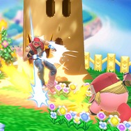 『スマブラSP』テリーを吸い込んだカービィの可愛さ、まさに「OK!」─髪型もキュートに再現、帽子を被って格好良さも2割増し!?