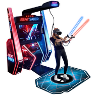 VRリズムゲーム『Beat Saber』アーケード版が日本初登場!那須ハイランドパークでライトセイバーを振るおう
