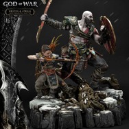 『ゴッド・オブ・ウォー』クレイトス&アトレウスの1/4ハイエンドフィギュアが予約受け付け開始―イーヴァルディの薄霧の装備一式も付属