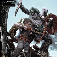 『ゴッド・オブ・ウォー』クレイトス&アトレウスの1/4ハイエンドフィギュアが予約受け付け開始―イーヴァルディの薄霧の装備一式も付属