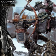 『ゴッド・オブ・ウォー』クレイトス&アトレウスの1/4ハイエンドフィギュアが予約受け付け開始―イーヴァルディの薄霧の装備一式も付属