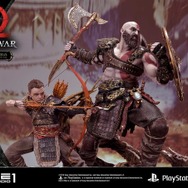 『ゴッド・オブ・ウォー』クレイトス&アトレウスの1/4ハイエンドフィギュアが予約受け付け開始―イーヴァルディの薄霧の装備一式も付属