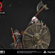 『ゴッド・オブ・ウォー』クレイトス&アトレウスの1/4ハイエンドフィギュアが予約受け付け開始―イーヴァルディの薄霧の装備一式も付属