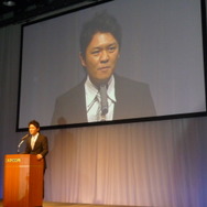 カプコン『モンスターハンター3(トライ)』完成披露発表会を開催 ― 岩田社長も駆けつける