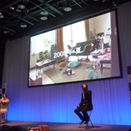 カプコン『モンスターハンター3(トライ)』完成披露発表会を開催 ― 岩田社長も駆けつける