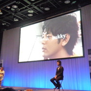 カプコン『モンスターハンター3(トライ)』完成披露発表会を開催 ― 岩田社長も駆けつける