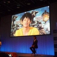 カプコン『モンスターハンター3(トライ)』完成披露発表会を開催 ― 岩田社長も駆けつける
