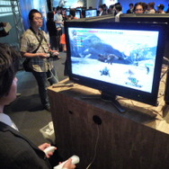 カプコン『モンスターハンター3(トライ)』完成披露発表会を開催 ― 岩田社長も駆けつける