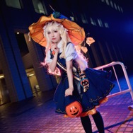 霧雨魔理沙（ハロウィンアレンジ衣装）『東方Project』／撮影：寒黙