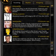 『World of Warcraft』にゲーム内Twitterアカウントが登場