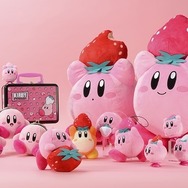 “カービィ×いちご”の限定デザインがとってもキュート！70cmの特大ビーズクッションも当たる「VERY STRAWBERRY in ナムコ」開催決定