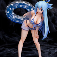 「映画『この素晴らしい世界に祝福を！紅伝説』『アクア』水着ver. 1/7スケール 塗装済み完成品フィギュア」14,800円（税別）（C）2019 暁なつめ・三嶋くろね／KADOKAWA／映画このすば製作委員会