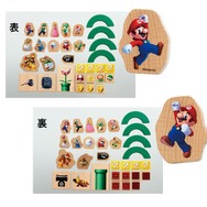 「スーパーマリオ」の世界が手触り柔らかな木製知育玩具に！成長に合わせて何度でも遊べる仕掛けが満載