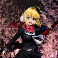 『Fate/EXTELLA LINK』ネロ・クラウディウスが“ウインター・ローマ衣装”でフィギュア化！手足を伸ばした元気いっぱいのポージング