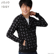 「PB限定【ジョジョの奇妙な冒険 スターダストクルセイダース】JOJO IGGY RIDERS HOODIE（ジョジョ イギー メンズパーカー）」10,175 円（税込）（C）A＆L/S・JOJO SC