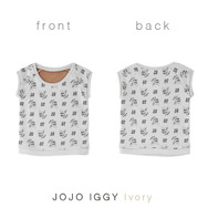 「PB限定【ジョジョの奇妙な冒険 スターダストクルセイダース】JOJO IGGY TOPS for KIDS（ジョジョ イギー キッズTシャツ）」3,080 円（税込）（C）A＆L/S・JOJO SC